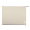 Uniq Lyon Snug-Fit Protective Sleeve for Laptops & iPads (Fits upto 14”) – Sea Salt (Light Beige)