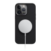 UNIQ Keva Magclick Magsafe Compatible Phone Case for iPhone 15 Pro – Carbon (Black)