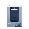 UNIQ Flixa Magnetic Card Holder with Pop Grip & Stand – Navy Blue