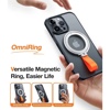 Torras OmniRing Universal Magnetic Phone Grip Holder with Kickstand MagSafe Compatible for Phones – Silver