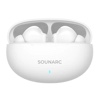 SOUNARC Q1  True Wireless Bluetooth Earphone, Quad mics Clear Call Earbuds, Shaking Bass AirPods, Touch Control - White