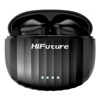 HiFuture SonicBliss True Wireless Earbuds Bluetooth 5.3, Smooth Bass, 4 Microphones 30 Hr Battery - Black