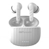 HiFuture SonicBliss True Wireless Earbuds Bluetooth 5.3, Smooth Bass, 4 Microphones 30 Hr Battery - White