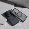 Torras Guardian Magnetic (Magsafe Compatible) Series Phone Case for Samsung Galaxy S24 Ultra - Black