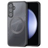 Aimo Mag Series Phone Case for Samsung Galaxy S23 FE (MagSafe Compatible) – Transparent Black