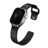 Uniq Stride FKM Tough Rubber Apple Watch Strap for Series 1-10, SE/SE2 & Watch Ultra - 49/45/44/46MM - Midnight Black