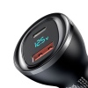Mcdodo 95W USB-A + USB-C Dual-Ports Car Charger with Digital Display - CC5670 - Black