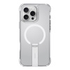 UNIQ Eleva Magclick Charging Compatible Phone Case with stand for iPhone 16 Pro Max – Clear