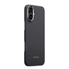 Pitaka Ultra-Slim Case for iPhone 16 Plus – Black/Grey