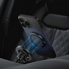 Uniq Gripfit Premium Magnetic 360 Mount with Kickstand for Phones – Carbon Black