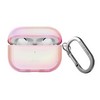 Uniq Iridescia Holographic Case for Apple AirPods Pro 2nd Gen with Carabiner – Pink