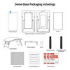 iPhone XS Whitestone Dome Glass Tempered Glass Screen protector with UV