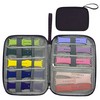 Smartwatch Accessories Organizer, Tech Accessories Travel Storage Bag for Watch Bands, Extra Pocket for Chargers, Cables, USB, SD Cards
