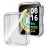 2in1 Xiaomi Redmi Watch 2 Lite Hard Full Edge Screen Protector with Case Protective Bumper Cover