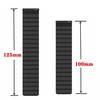 20mm Magnetic Loop Soft Silicone Replacement Strap for Smart Watches