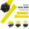 22mm Frontier Silicone Replacement Sports Strap Band for all Smart Watches Compatible With Only (22mm)