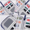 Smartwatch Accessories Organizer, Tech Accessories Travel Storage Bag for Watch Bands, Extra Pocket for Chargers, Cables, USB, SD Cards