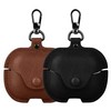 Protective Leather Case for Samsung Galaxy Buds 3 / Buds 3 Pro with Lock and Metal Clasp