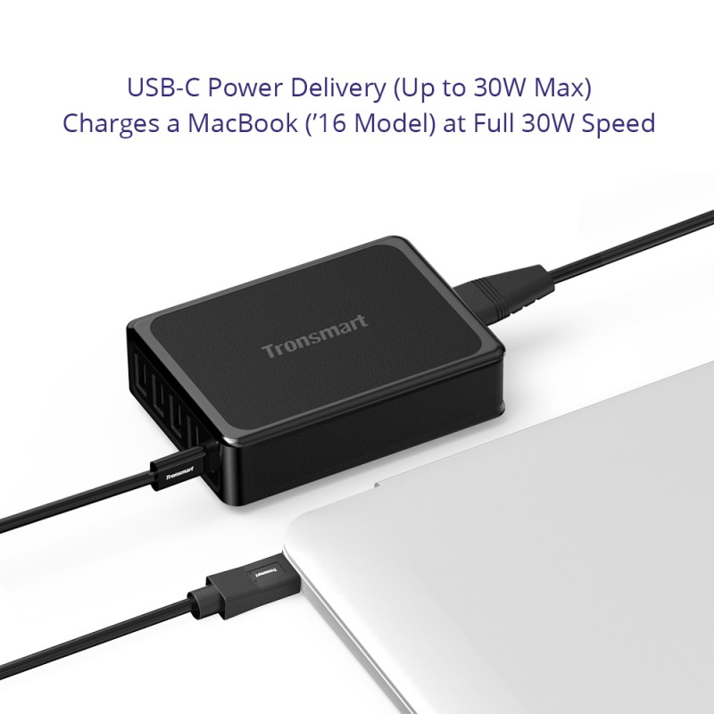 Tronsmart U5P 60W USB PD Desktop Charger