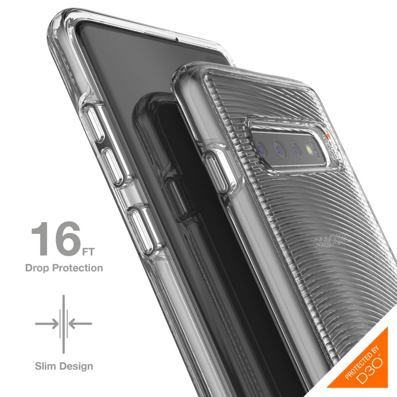GEAR4 D3O Battersea Phone Case for Samsung S10 Plus - Clear - 4895200206842