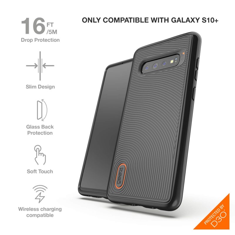 GEAR4 D3O Battersea Phone Case for Samsung S10 Plus - Clear - 4895200206842