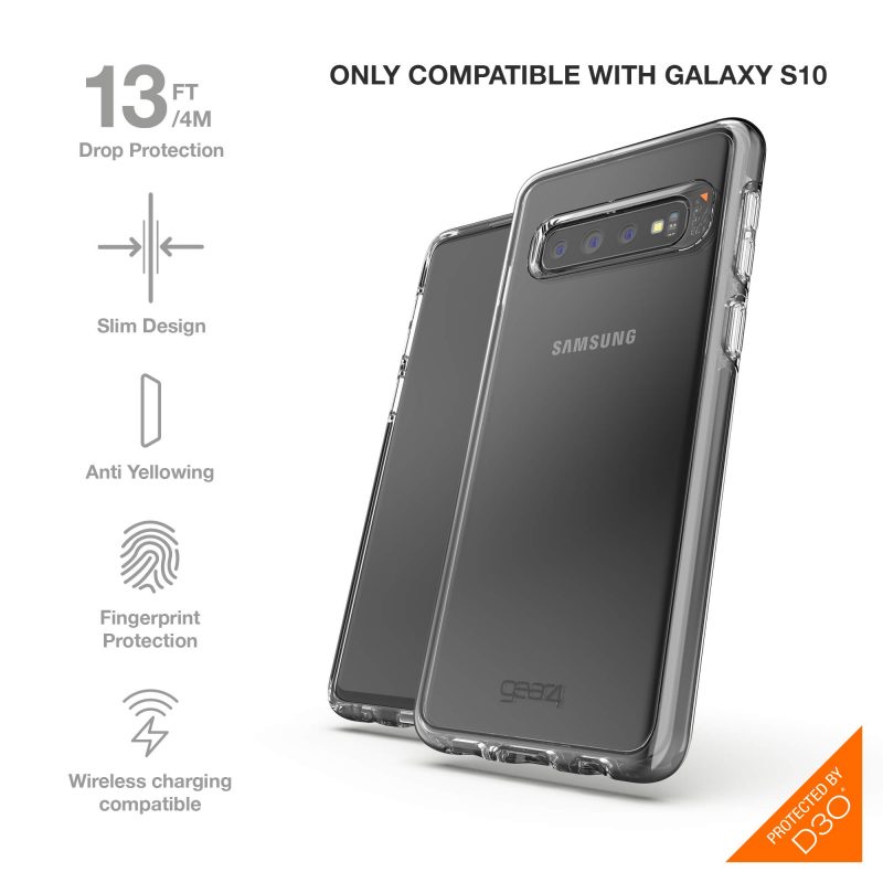 GEAR4 D3O Crystal Palace Phone Case for Samsung Galaxy S10 - 4895200206682
