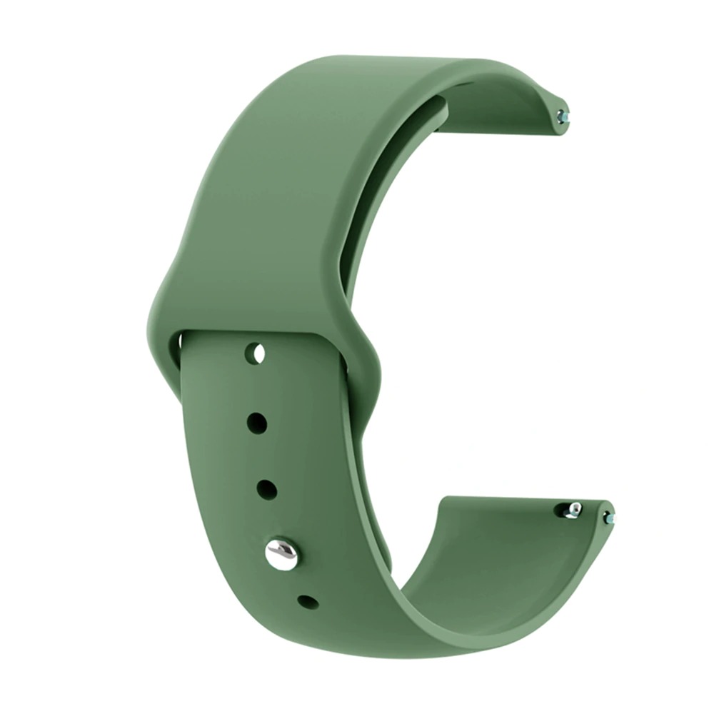 Soft Silicone Strap For All Smart Watches Sport Replacement Band Straps  Compatible With Only (22mm)