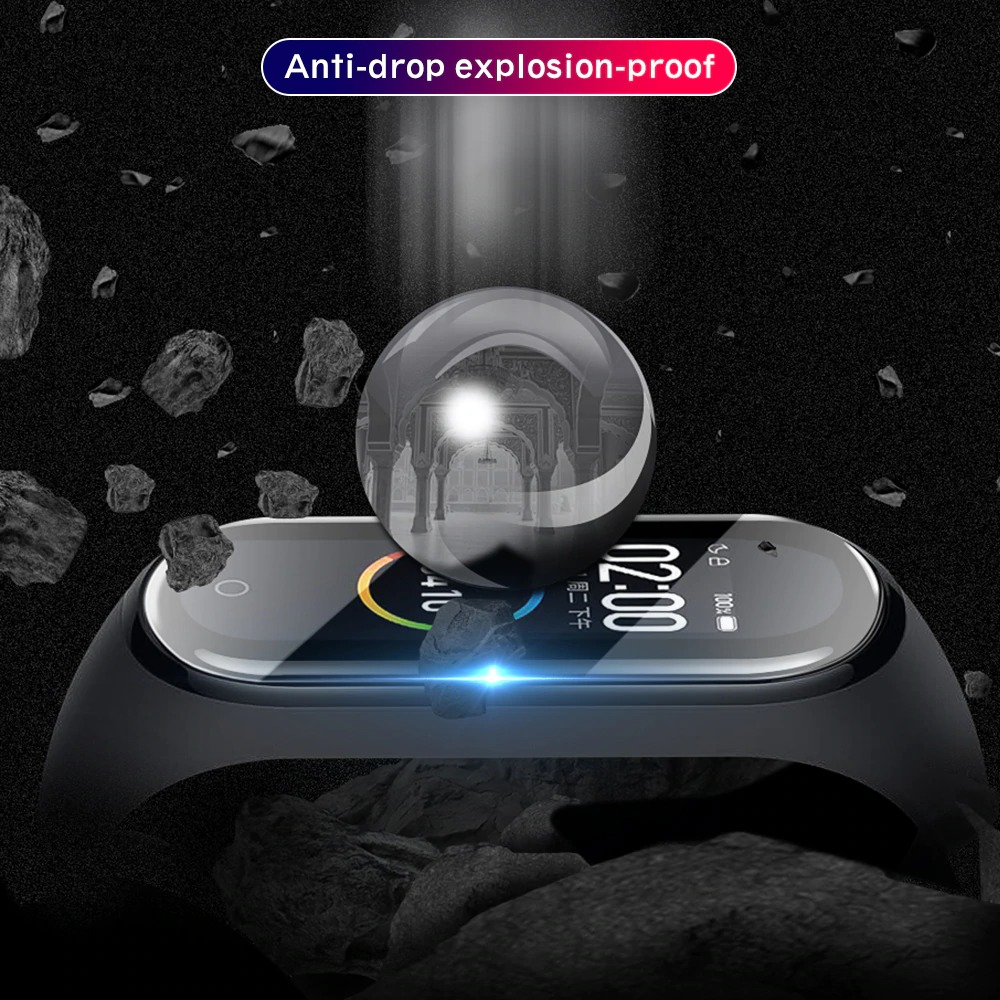 Screen Protector for Xiaomi Mi Band 5 Film HD Soft TPU Protective Film