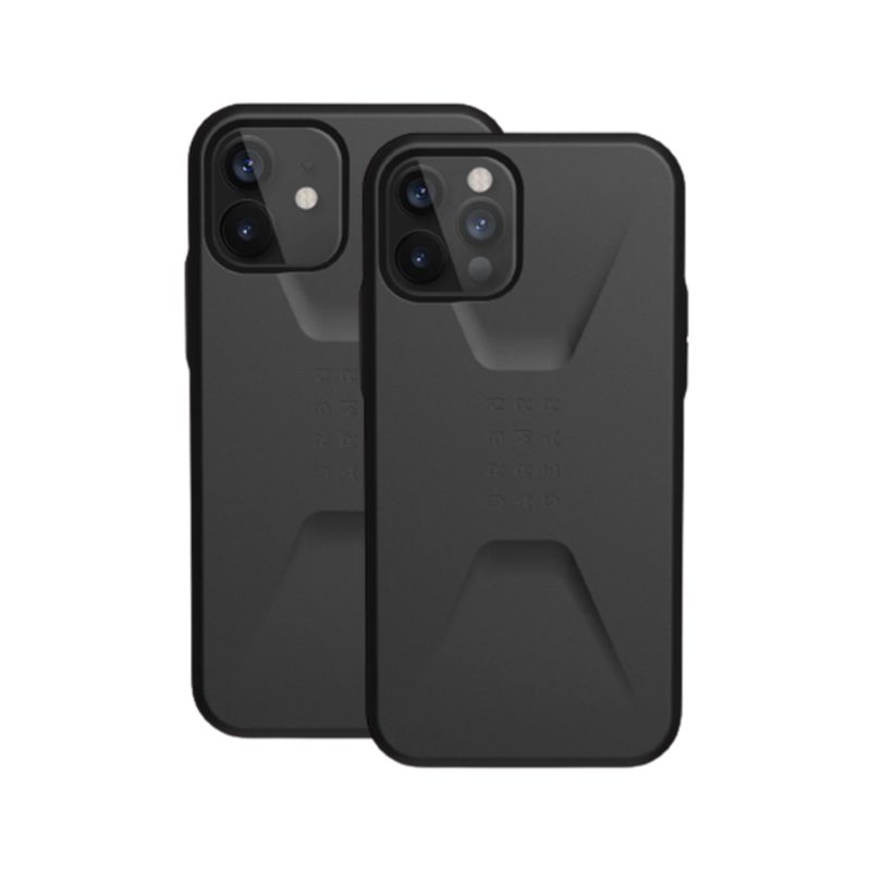 UAG Civilian Series Phone Case for iPhone 12 /12 Pro 6.1 (Black)  - 812451036077