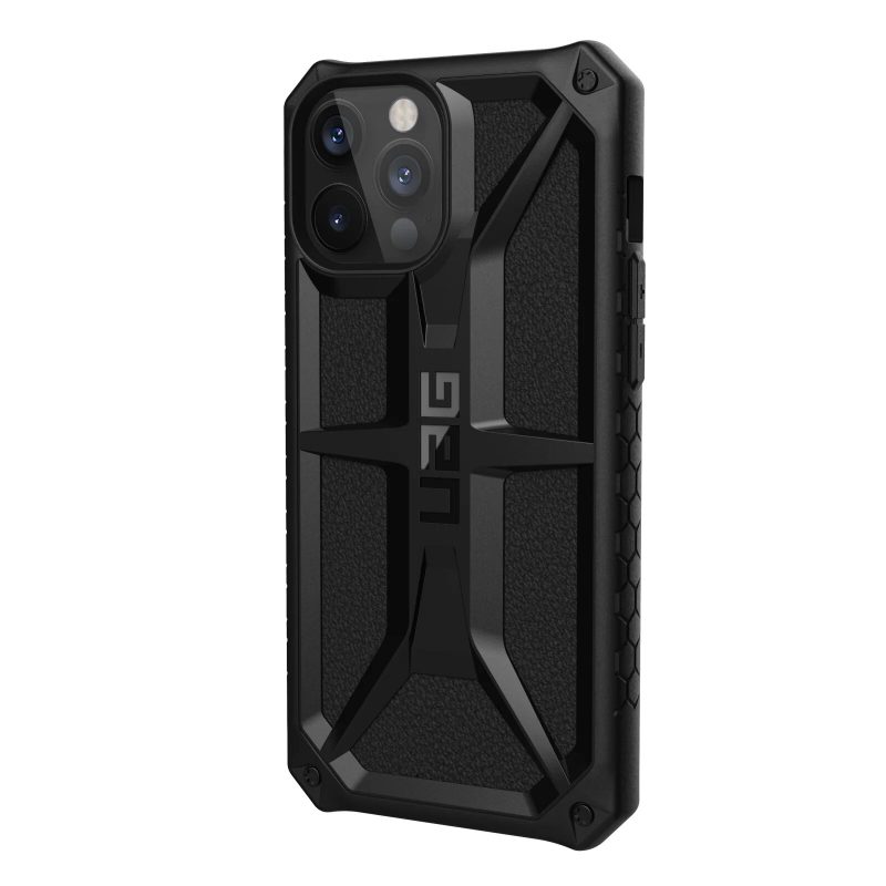 UAG Monarch Series Phone Case for iPhone 12 Pro Max 6.7 (Black)  - 812451036145