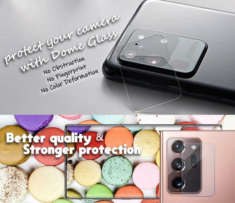 Whitestone EZ Note 20 Ultra Camera Screen Tempered Glass Protector - 2 Pack