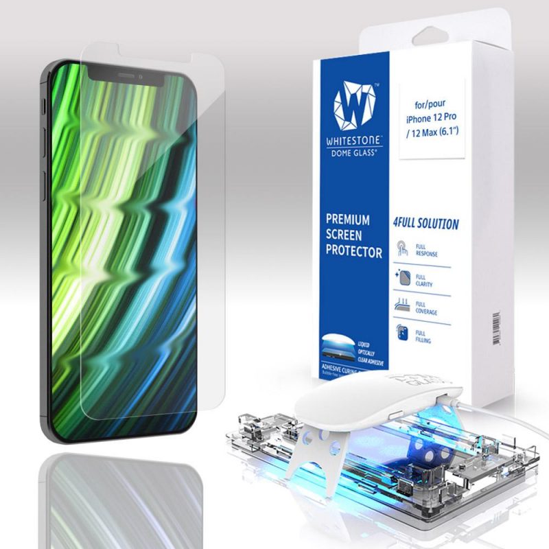 Whitestone iPhone 12  & 12 Pro Tempered Glass Screen Protector