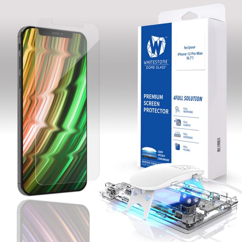 Whitestone iPhone 12 Pro Max Tempered Glass Screen Protector