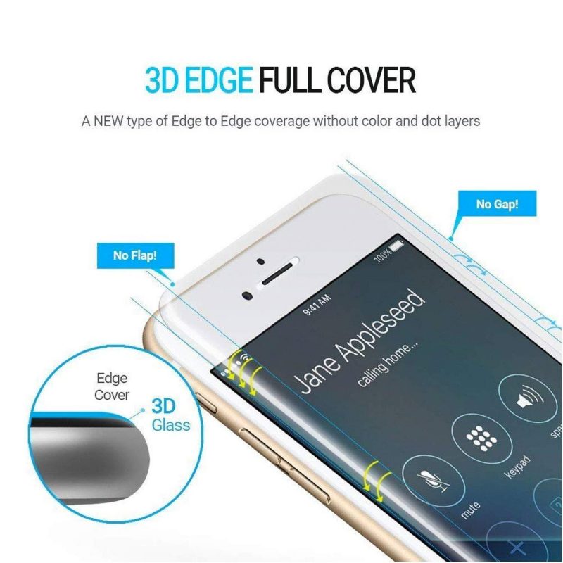 Whitestone iPhone SE Dome Glass Tempered Glass Screen Protector - (1 Pack)