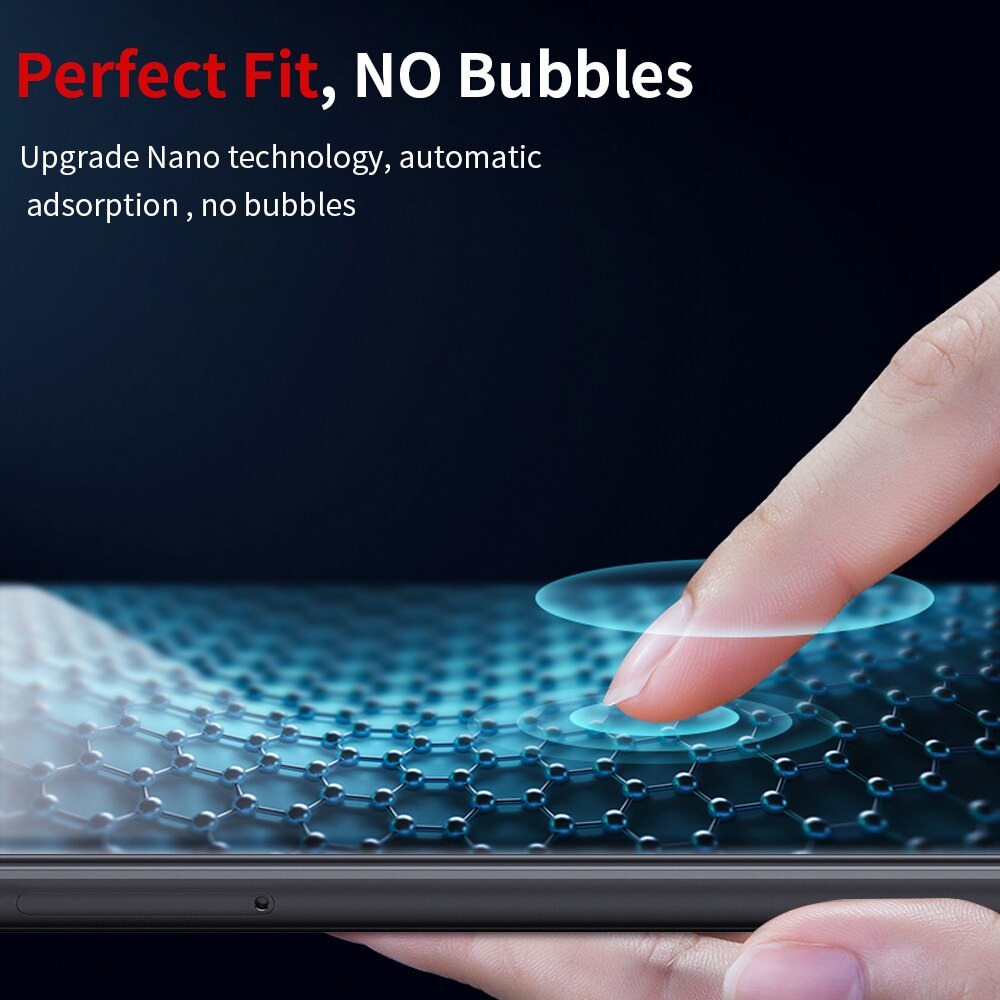 MOFI Vivo S1 Pro 2.5D 9H Full Screen Protector Tempered Glass Anti BlueRay BLACK