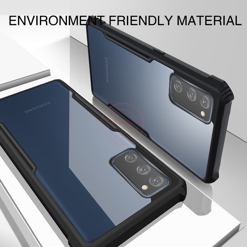 RZANTS Samsung Galaxy S20 FE 5G  Protective Anti Shock Case Black