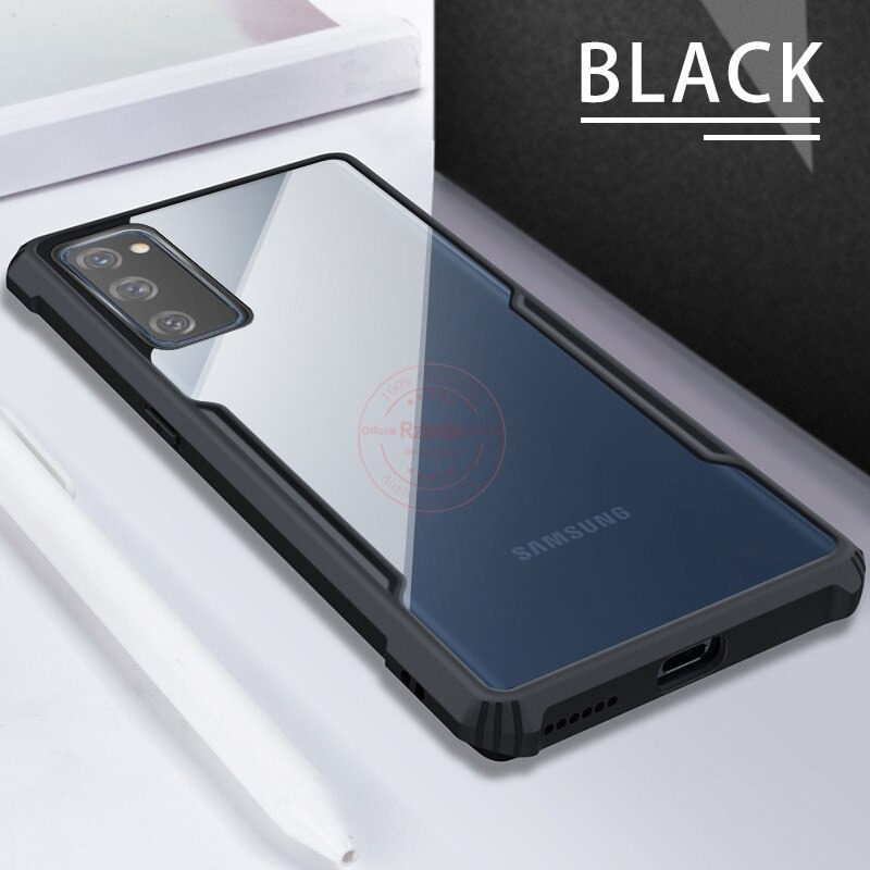 RZANTS Samsung Galaxy S20 FE 5G  Protective Anti Shock Case Black