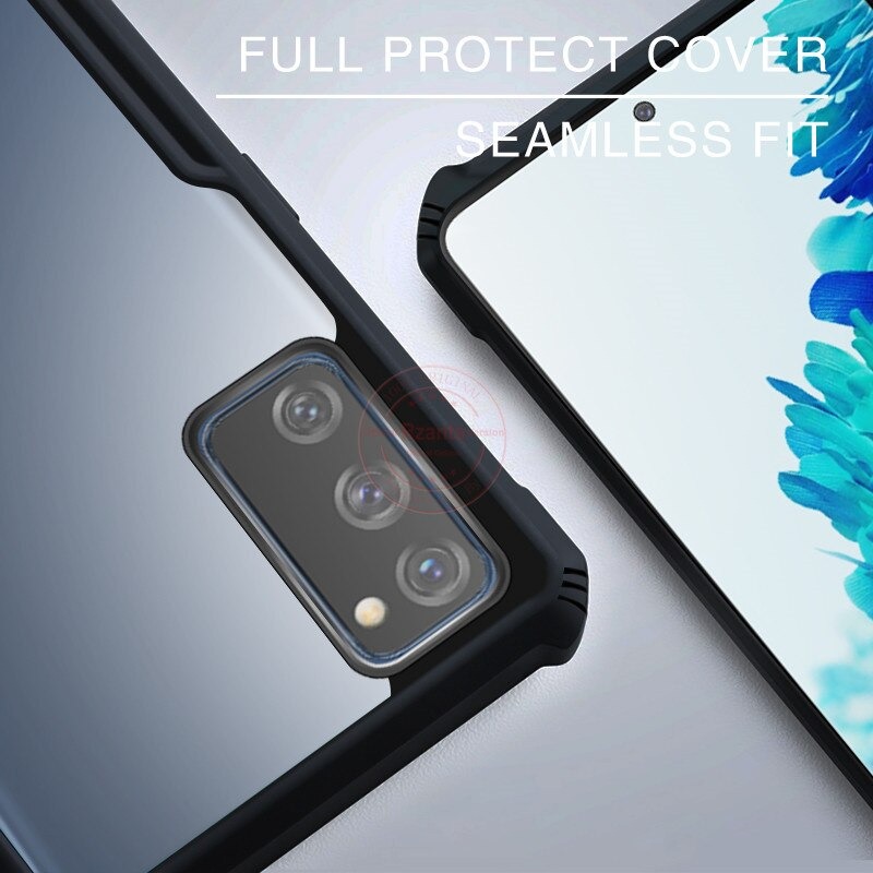 RZANTS Samsung Galaxy S20 FE 5G  Protective Anti Shock Case Black