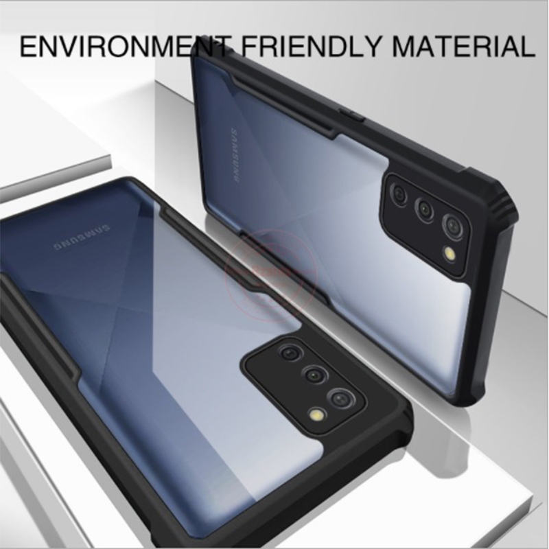 RZANTS Samsung A02S Beetle Series Protective Anti Shock Phone Case Cover Black