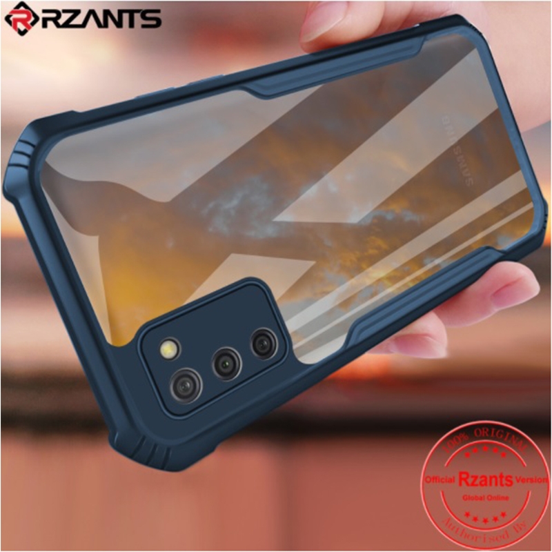 RZANTS Samsung A02S Beetle Series Protective Anti Shock Phone Case Cover Black