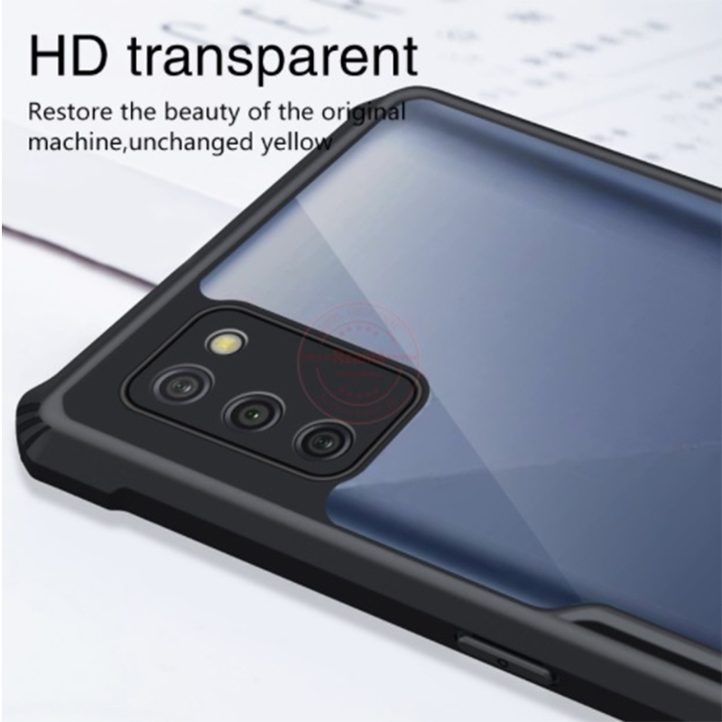 RZANTS Samsung A02S Beetle Series Protective Anti Shock Phone Case Cover Black