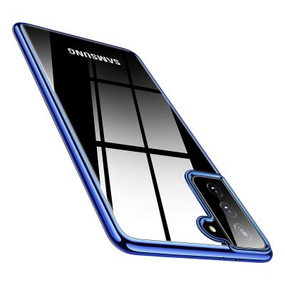 TORRAS Crystal Clear Series Phone Case for Samsung Galaxy S21 Plus - Blue (XOO2P9S6N3)
