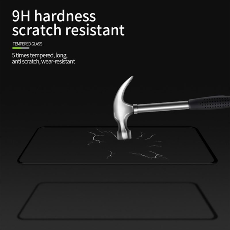 MOFI Huawei Y9A 2.5D 9H Full Screen Protector Tempered Glass Anti BlueRay- BLACK