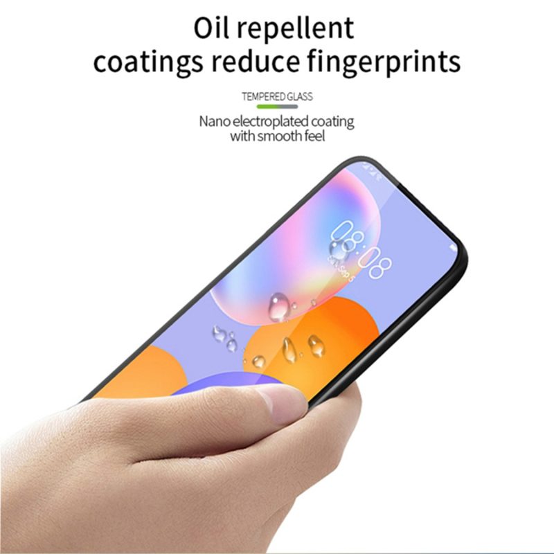MOFI Huawei Y9A 2.5D 9H Full Screen Protector Tempered Glass Anti BlueRay- BLACK