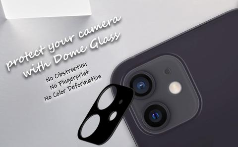 Whitestone [Dome Glass] EZ iPhone 12/12 Pro Camera Screen Protector &ndash; 2 Pack