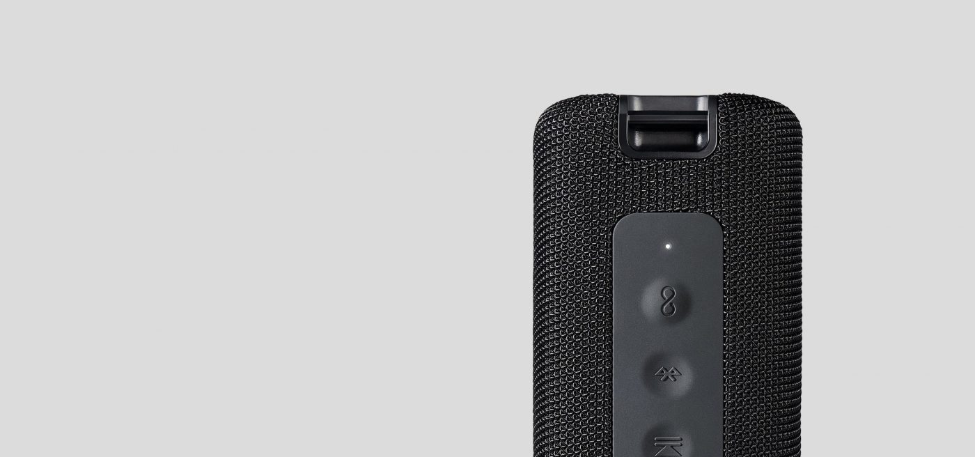 Xiaomi Mi Portable Wireless speaker Bluetooth, 16 watts, IPX7 waterproof Outdoor use, TWS, 13 hours of play time, built-in microphone, Dustproof &ndash; Black