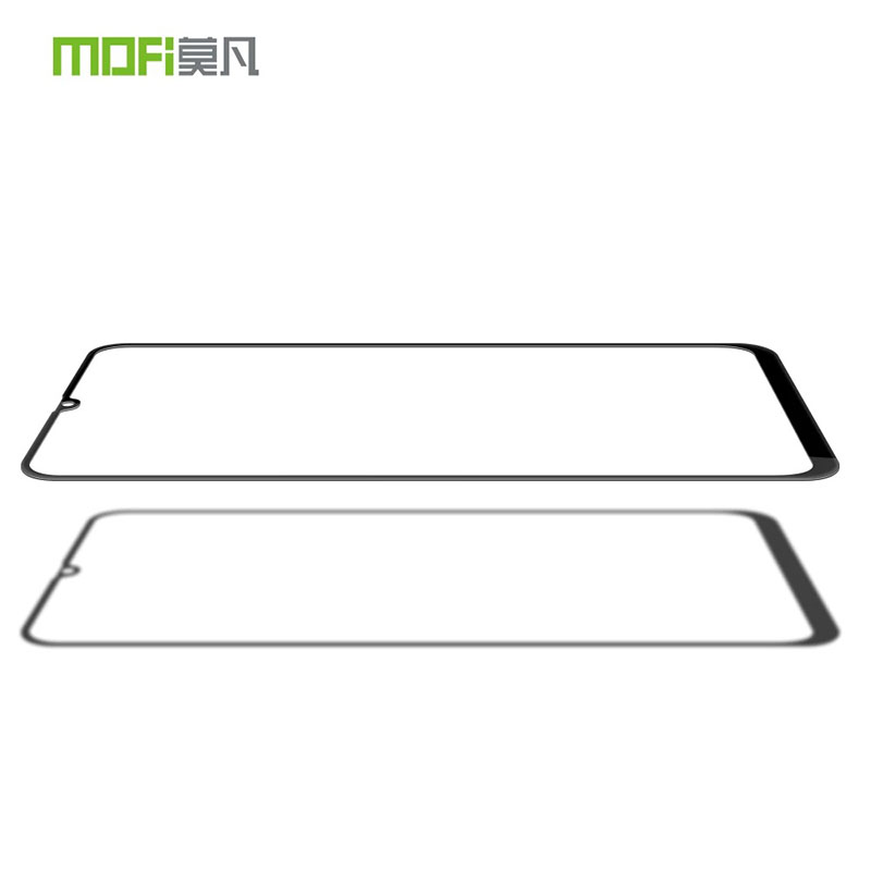 MOFI Premium Tempered Glass for Samsung A50 Full Coverage Screen Protector 2.5D 9H - BLACK