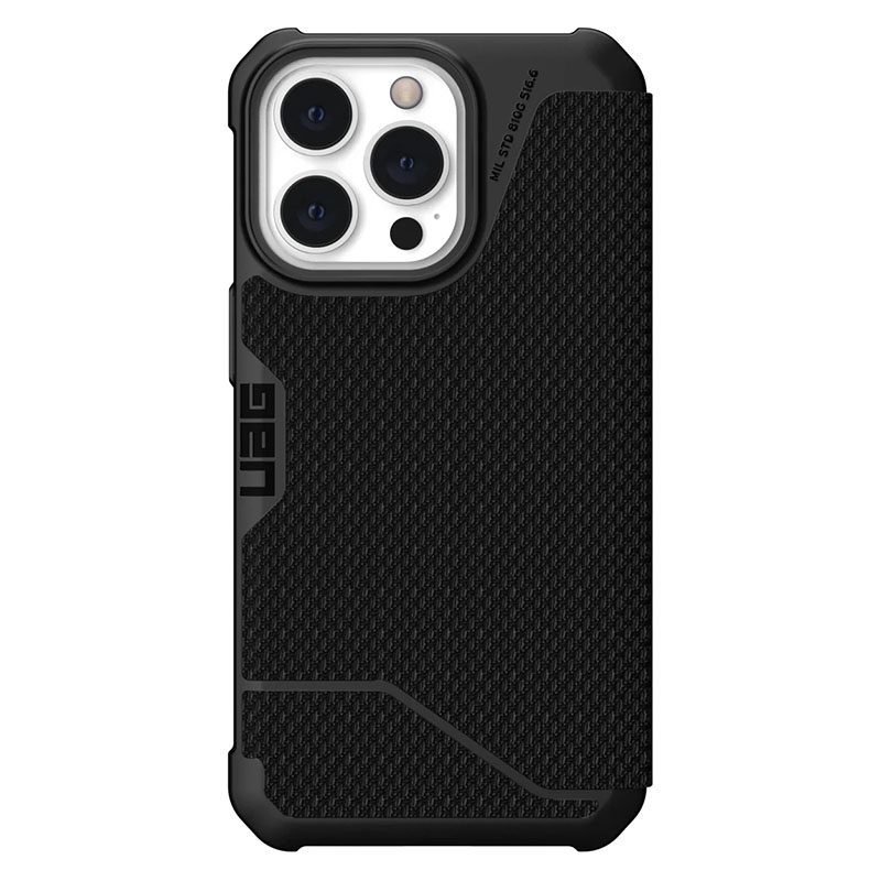 UAG iPhone 13 Pro (6.1) Metropolis Case - Kevlar BLACK - 810070363031