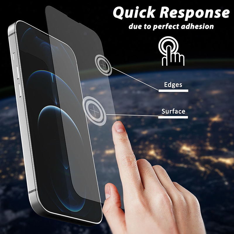 Whitestone Dome iPhone 13 Mini Tempered Dome Glass Screen Protector (5.4") - Pack of 2