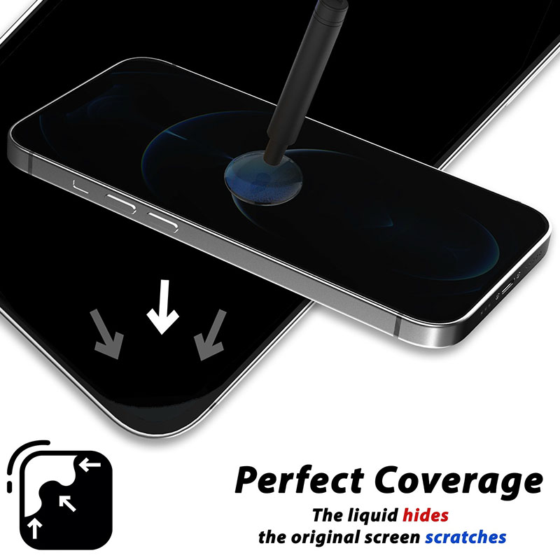 Whitestone Dome iPhone 13 Mini Tempered Dome Glass Screen Protector (5.4") - Pack of 2